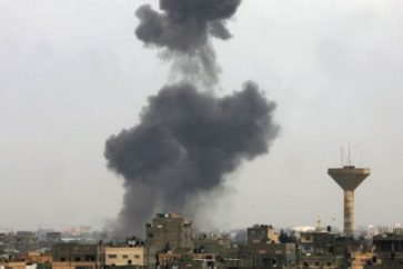 bombardeo gaza