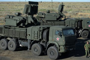 sistema antiaéreo Pantsir