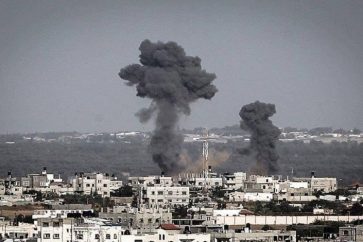 gaza bombardeo