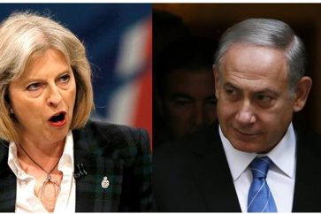 theresa may netanyahu