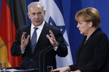 merkel netanyahu