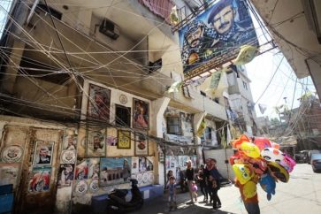 Campo de refugiados palestinos de Burj al Barajneh.