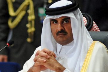 Sheij Tamim al Thani, emir de Qatar