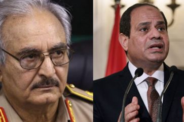 Jalifa Haftar and Abdel Fattah al Sisi