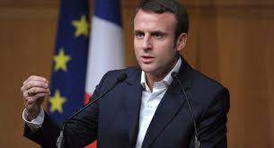 El presidente de Francia, Emmanuel Macron