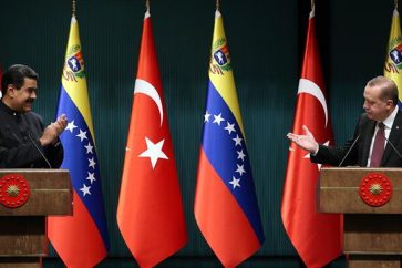 Nicolás Maduro y Recep Tayyip Erdogan