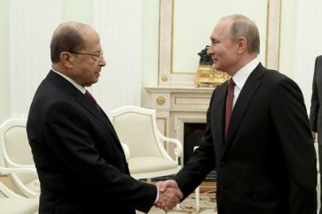 aoun-putin