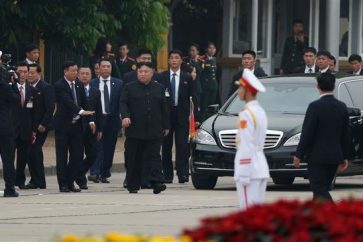 Kim Jong-un en Hanoi