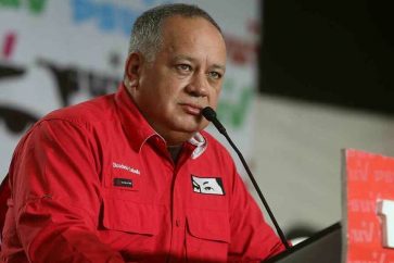 El primer vicepresidente del Partido Socialista Unido de Venezuela (PSUV), Diosdado Cabello