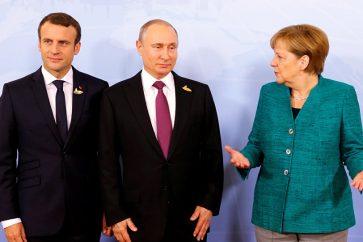 putin-merkel-macron