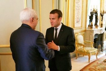 zarif macron