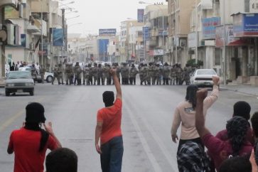 Manifestación en Arabia Saudí