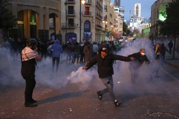 manifestantes libaneses