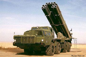 Lanzacohetes ruso Smerch