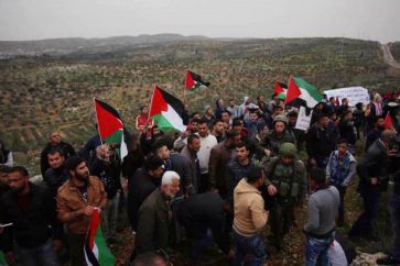 manifestantes-palestinos-cisjordania