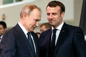 putin macron