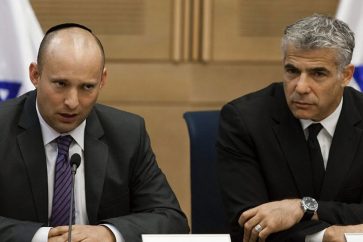 Nafftali Bennet y Yair Lapid