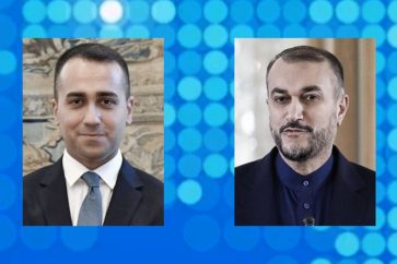 Luigi Di Maio y Hossein Amir-Abdollahian