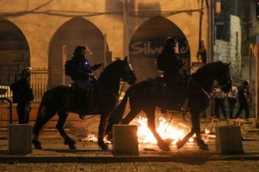 Policía de ocupación israelí