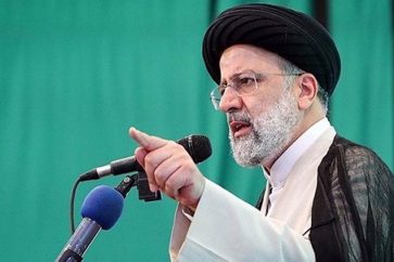 El presidente iraní, Ebrahim Raisi