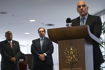 El presidente del TSE, Alexandre de Moraes