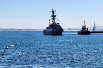 Barcos iraníes en Ciudad del Cabo