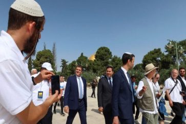 Colonos israelíes en Al-Aqsa