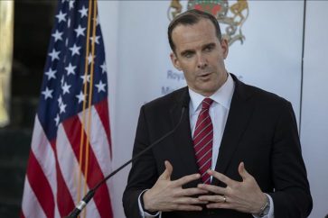 El enviado especial de Biden a Oriente Medio, Brett McGurk