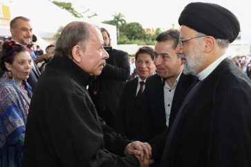 Daniel Ortega e Ibrahim Raisi