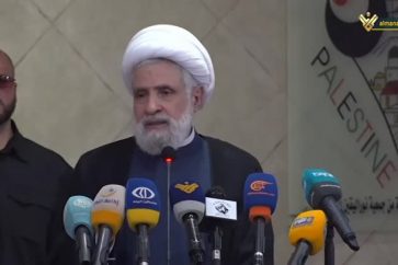 El vicesecretario general de Hezbolá, Sheij Naim Qassem