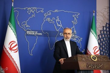 El portavoz del Ministerio de Relaciones Exteriores de Irán, Nasser Kanaani