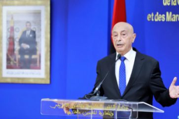 El presidente de la Cámara de Representantes de Libia, Aguila Saleh