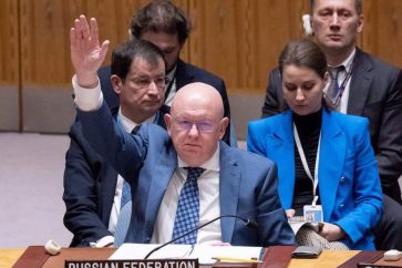 Vassili Nebenzia, embajador de Rusia en la ONU