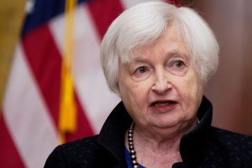 La secretaria del Tesoro de EEUU, Janet Yellen