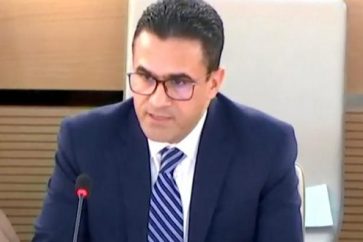 El representante permanente de Siria ante las Naciones Unidas en Ginebra, Haidar Ali Ahmed