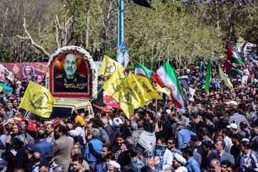 Funeral del general Muhammad Reza Zahedi