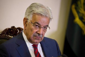 Khawaja Asif, ministro de Defensa de Pakistán