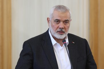 El máximo dirigente del Movimiento de Resistencia Islámica (Hamas), Ismail Haniyeh