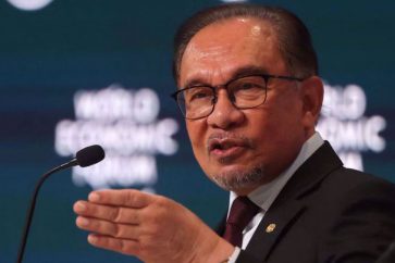 El primer ministro de Malasia, Anwar Ibrahim