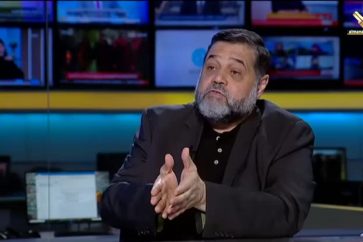 El máximo representante de Hamas en el Líbano, Osama Hamdan, en una entrevista con Al-Manar, el 1 de mayo de 2024