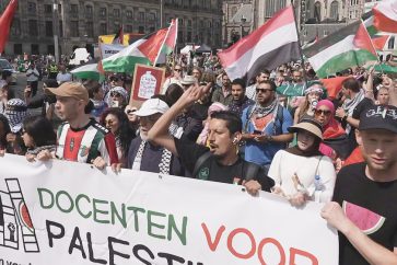 manifestacion-amsterdam-palestina