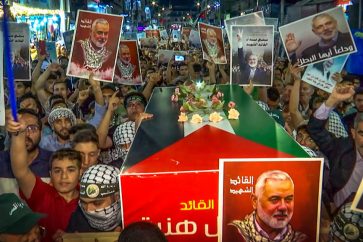 manifestacion-amman-haniyeh-palestina