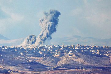 Explosión en un asentamiento israelí junto a la frontera con el Líbano